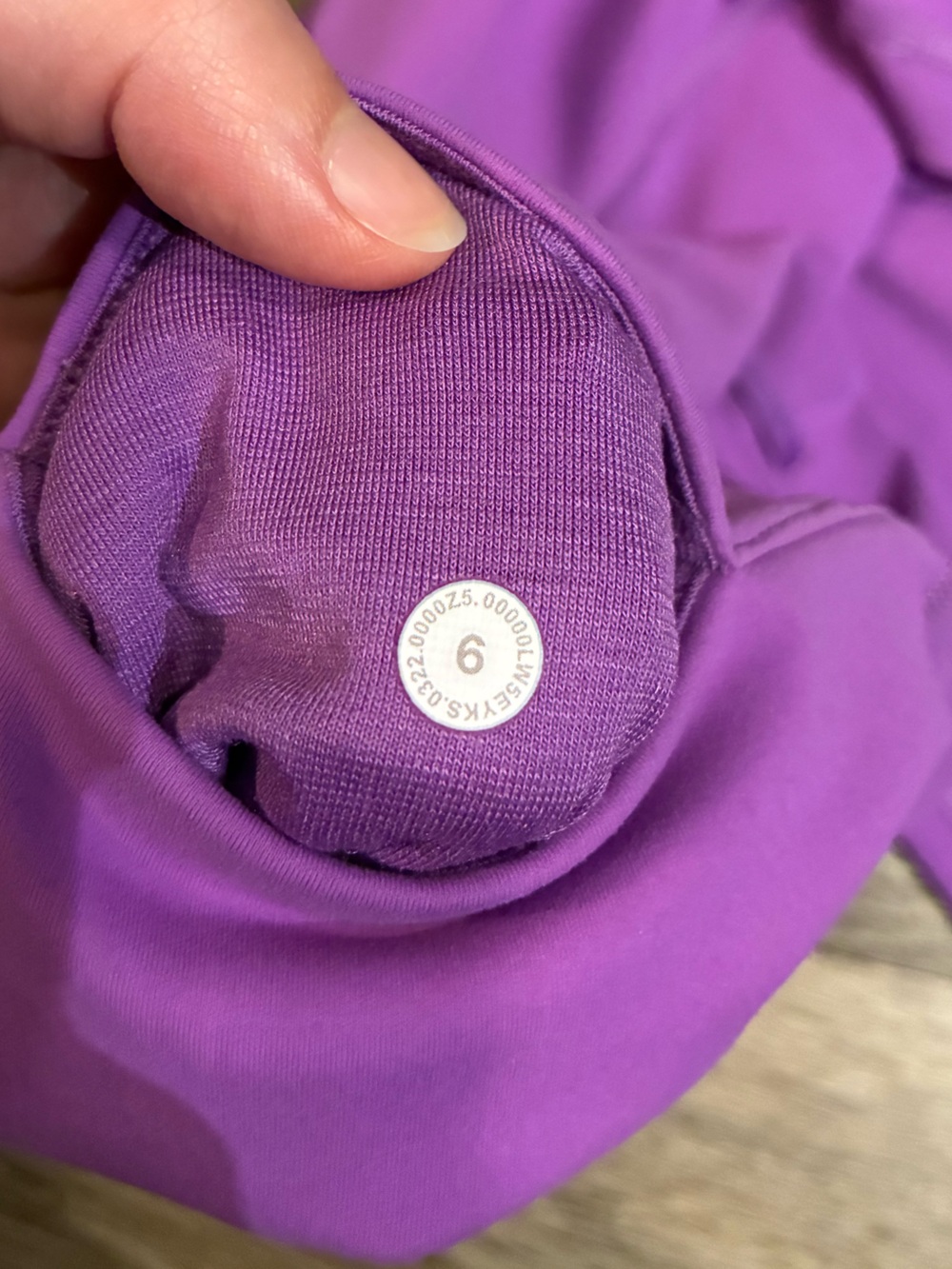 Lululemon Wunder Train High-Rise Tight with Pockets 25" in Moonlit Magenta Sz 6 - Picture 9 of 9